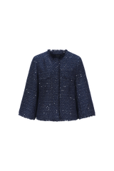 Aubree Jacke | Dunkelsaphir