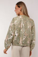 Dalia jacket | Light Moss/Sand