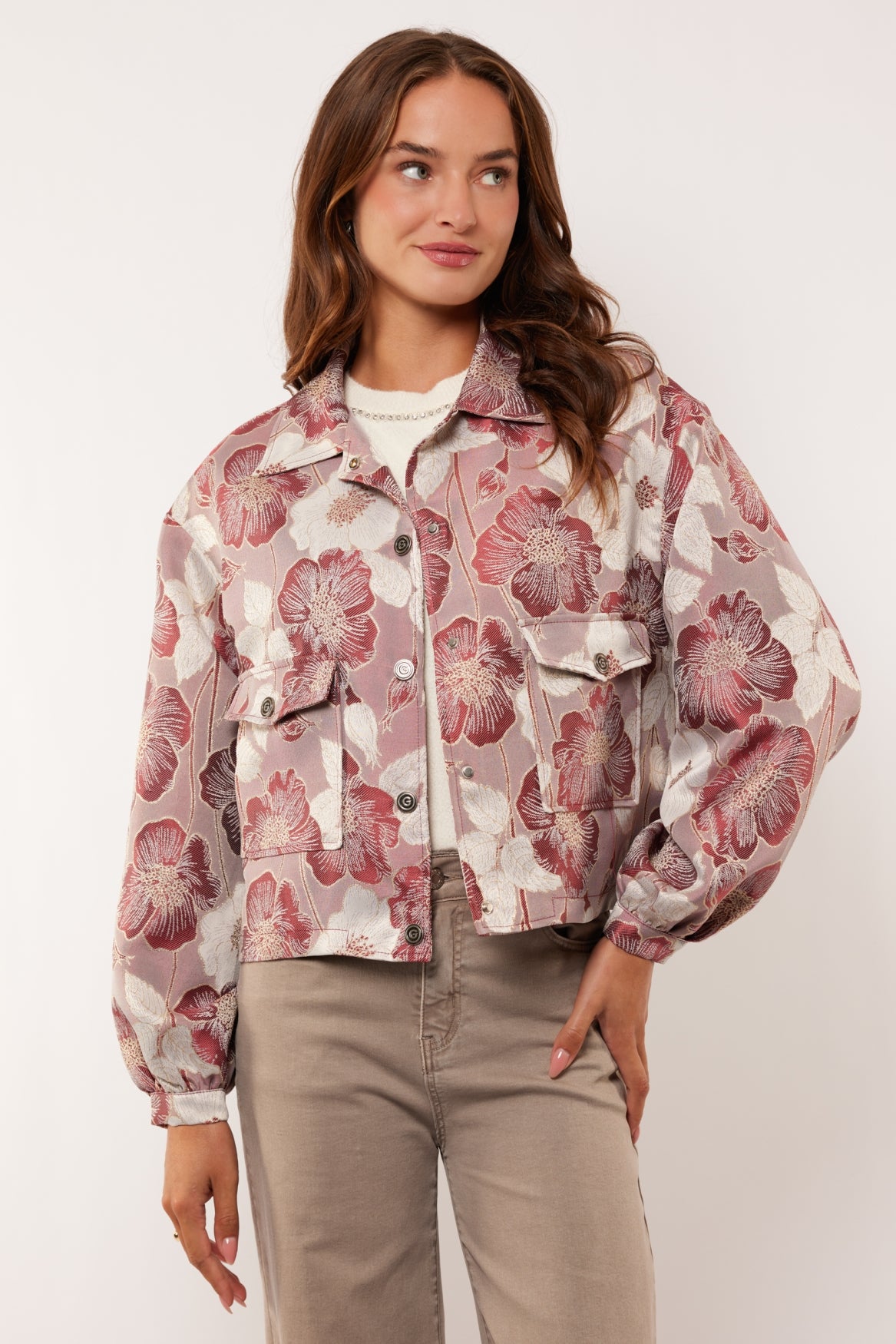 Samira jacket | Beaujolais Red
/Sand