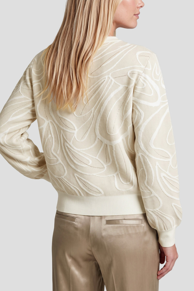 Olya top | Sand/Wool White