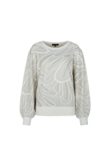 Olya top | Sand/Wool White