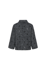 Rieva jacket | Black/Offwhite