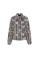 Teya blouse | Black/Sand