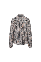 Teya blouse | Black/Sand
