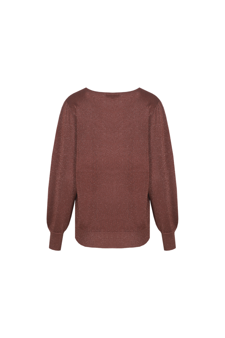 Isley knitted top | Cappuccino