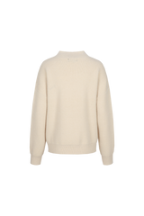 Poet gebreide top | Sand