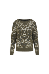 Kit trui | Cosy Green/Black
