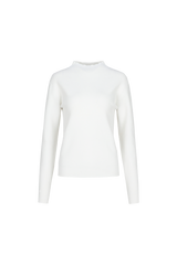 Willaine gebreide top | Wool White