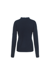 Willaine gebreide top | PU Dark Blue
