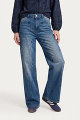 Quinnley Jeans | Denim Mid Blue