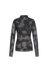 Hartley top | Cosy Green/Black