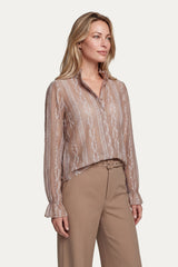 Vada blouse | Brown Sugar