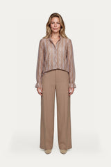 Vada blouse | Brown Sugar