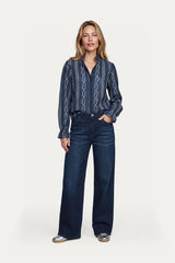 Vada-Bluse | Arctic Blue