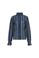 Vada blouse | Arctic Blue