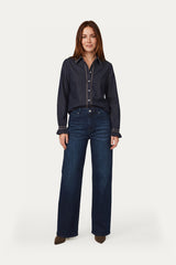 Minerva blouse | Denim Dark Blue