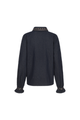 Minerva blouse | Denim Dark Blue