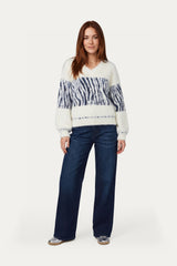 Isabeau Pullover | Wool White