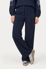 Cosima broek | PU Dark Blue