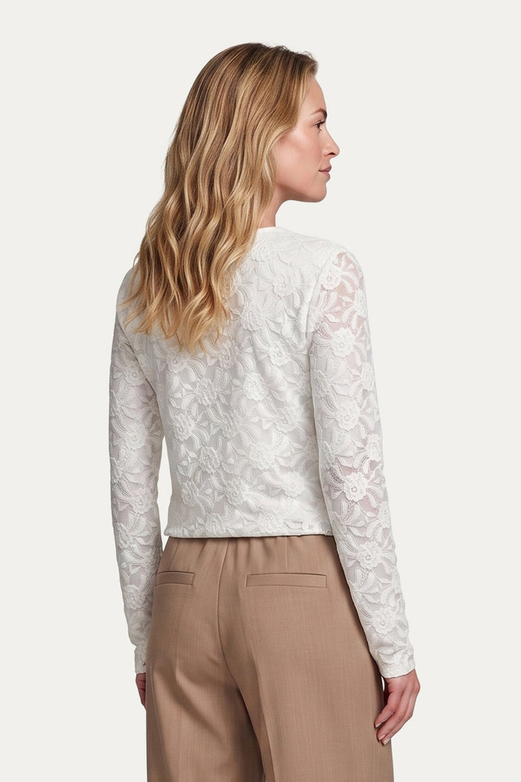 Sloane top | Wool White