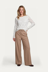 Sloane top | Wool White