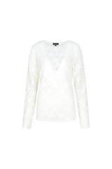 Sloane top | Wool White