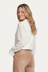 Ianthe blouse | Offwhite