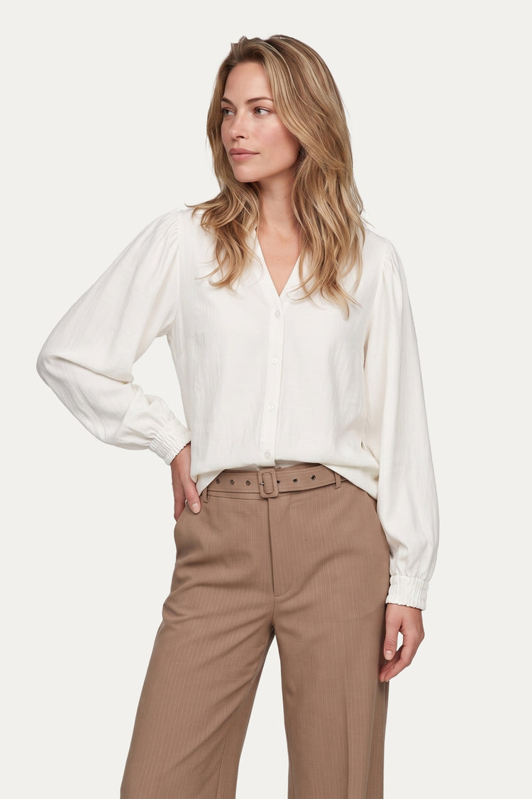 Everild blouse | Wool White