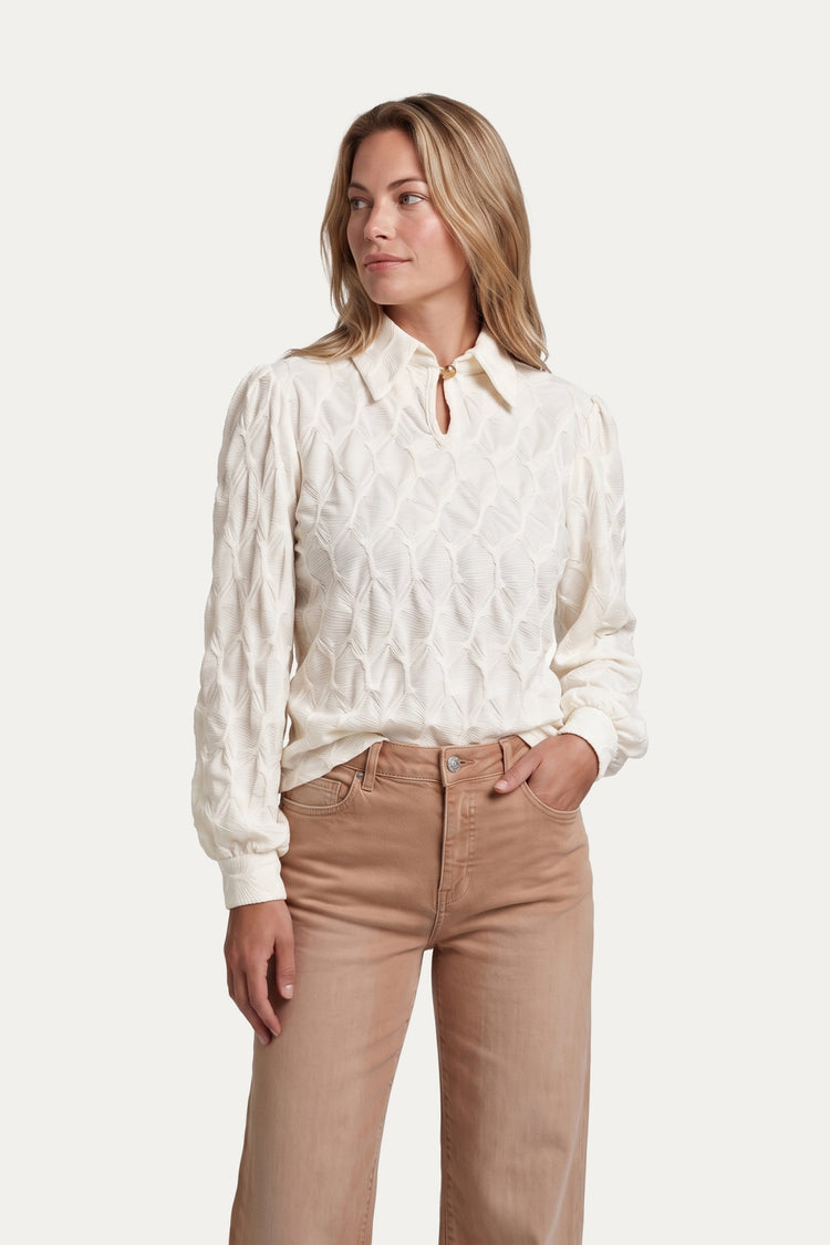 Lucasta top | Wool White