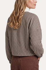 Seraphina jacket | Brown Sugar/Black