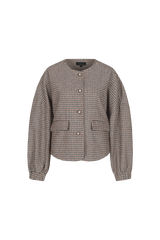 Seraphina jacket | Brown Sugar/Black