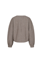 Seraphina jacket | Brown Sugar/Black