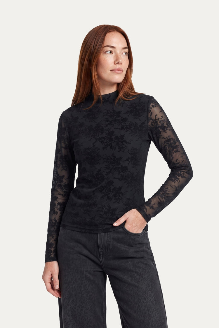 Gwyneth top | Black