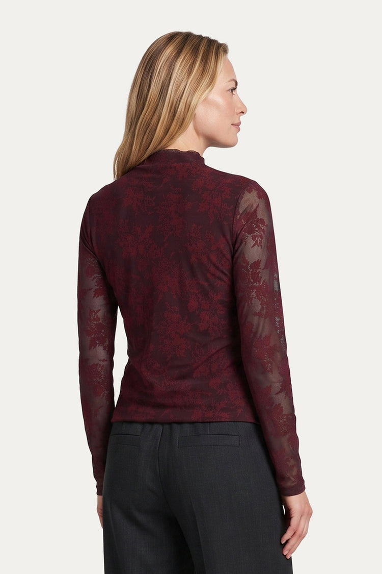 Gwyneth top | Warm Aubergine