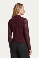 Gwyneth top | Warm Aubergine