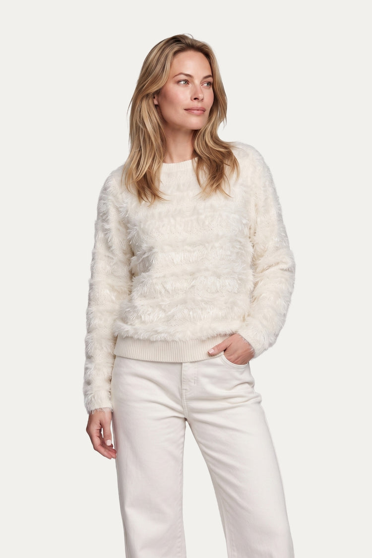 Amabel top | Wool White