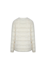 Amabel top | Wool White