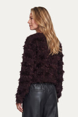 Amabel top | Warm Aubergine