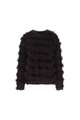 Amabel top | Warm Aubergine