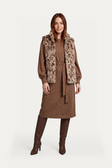 Clarimond Weste | Sand/Cappuccino