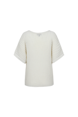 Vanja gebreide top | Sand