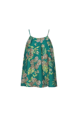 Jelena top | Vintage Green/Brown Sugar