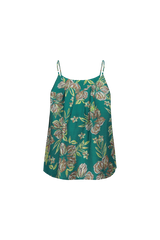 Jelena top | Vintage Green/Brown Sugar