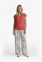 Svea broek | Sand/Teal