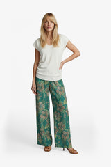 Svea broek | Vintage Green/Brown Sugar