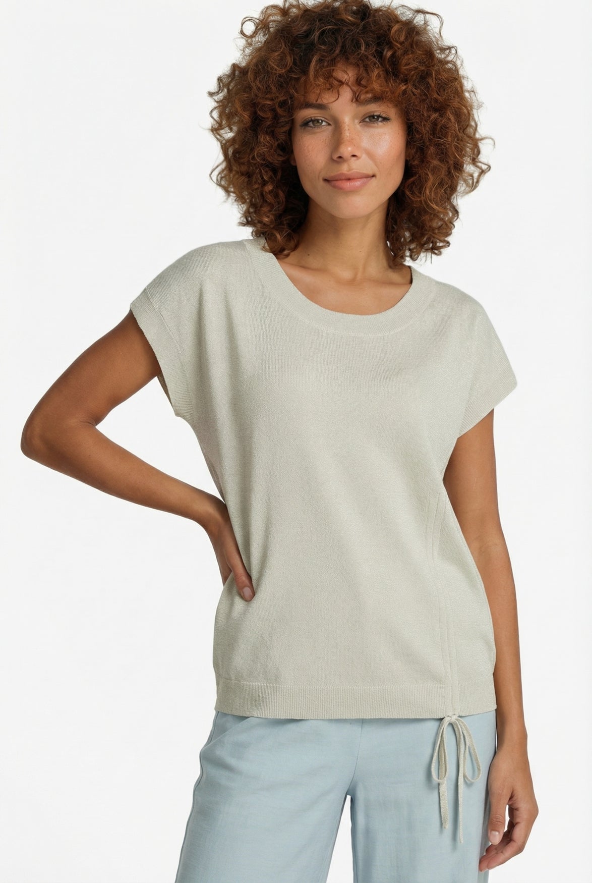 Unelma gebreide top | Wool White
