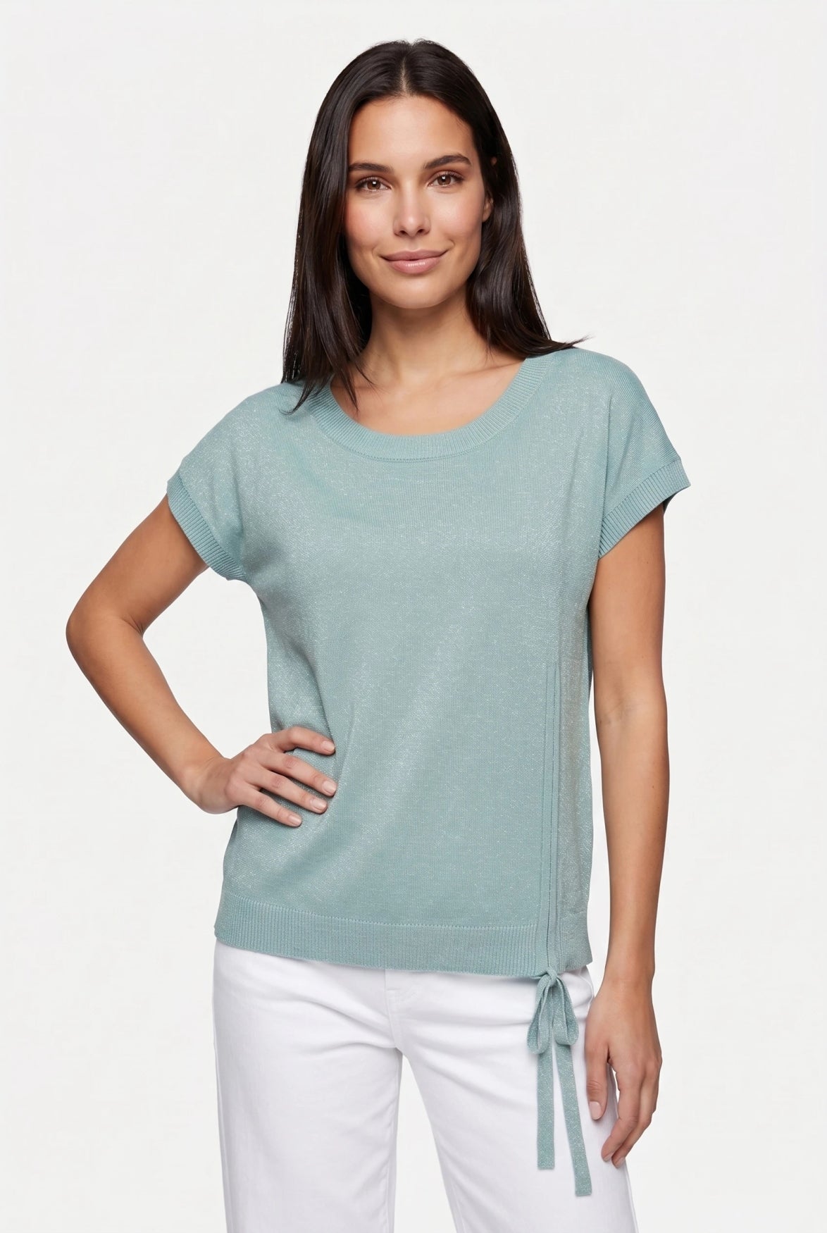Unelma gebreide top | Teal