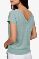 Unelma gebreide top | Teal