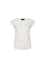 Silja gebreide top | Sand