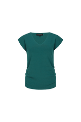 Silja gebreide top | Vintage Green